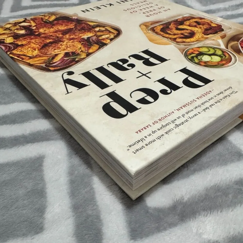Prep & Rally Cookbook Dini Klein Like New Hardcover Meal Prep Family Dinners